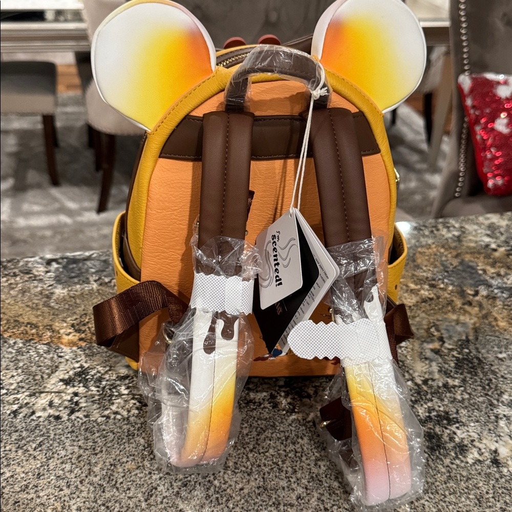 Disney Minnie Mouse S'mores SCENTED mini backpack. Exclusive Drop - Picture 2 of 11